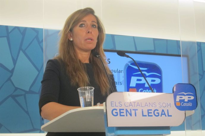 La líder del PP catalán, Alicia Sánchez-Camacho