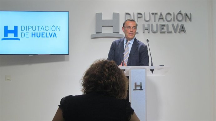El presidente de la Diputación de Huelva, Ignacio Caraballo.