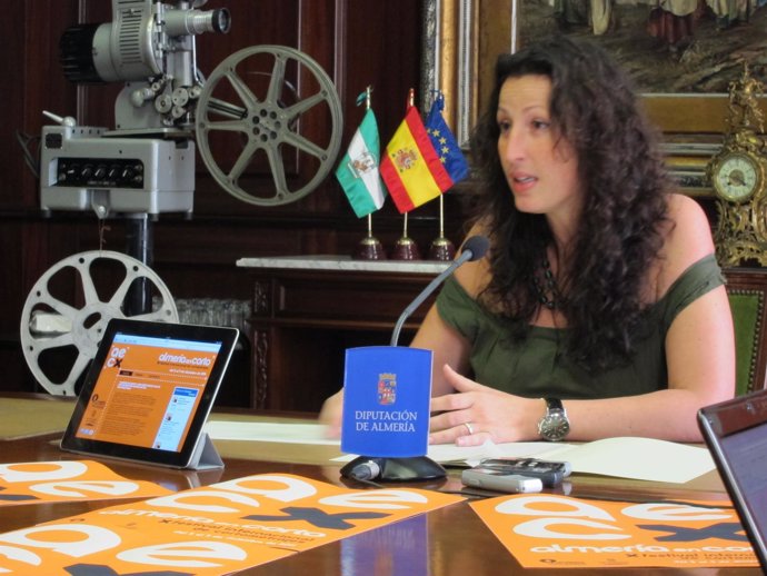 La Diputada Provincial De Cultura En Almería, María Vázquez (PP)