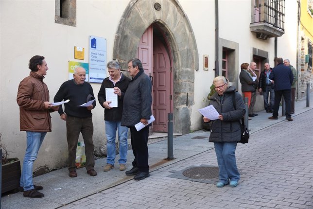 Francisco Álvarez-Cascos en Tineo