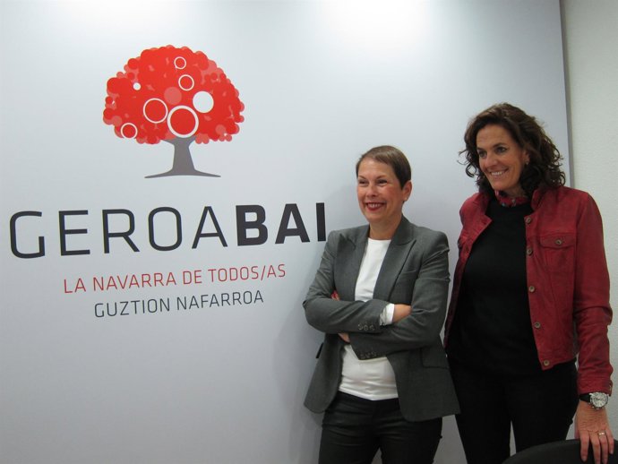 Uxue Barkos e Itziar Gomez