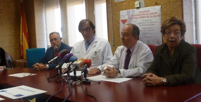 Presentación del I Maratón de Donación de Sangre de Toledo
