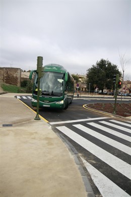 Safont, aparcamiento, autobús, dársenas