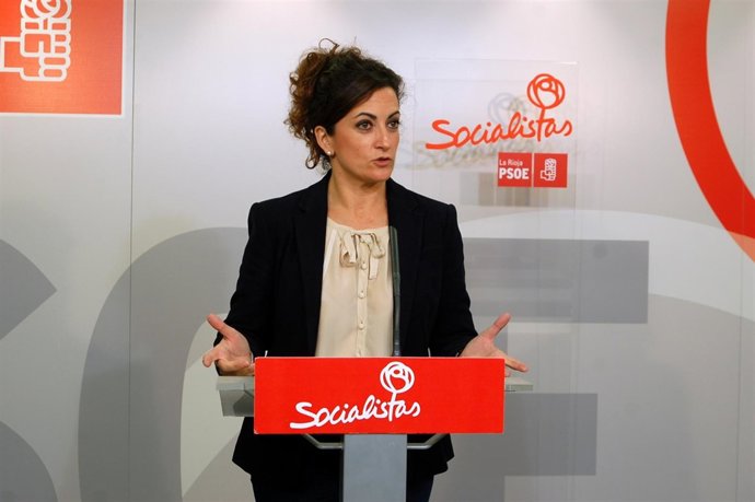 La candidata socialista a la Presidencia, Concha Andreu