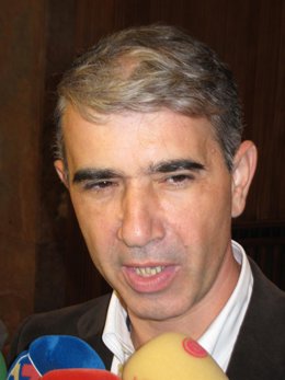 El portavoz del grupo municipal de CHA, Juan Martín