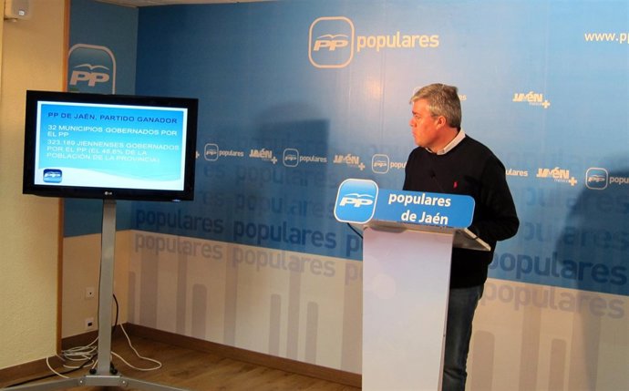 El presidente provincial del PP de Jaén, José Enrique Fernández de Moya.