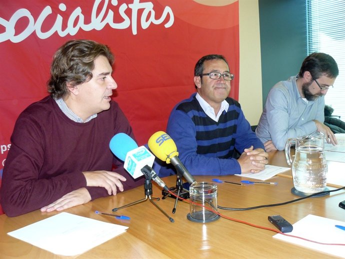 Rueda de prensa del PSOE de Fuenlabrada