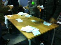 Con el 100% de mesas escrutadas, el 80,76% ha votado 'sí-sí'