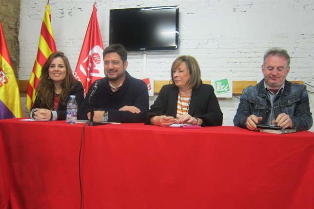 Esther López, Ignacio Blanco, Marga Sanz y Jesús Monleón