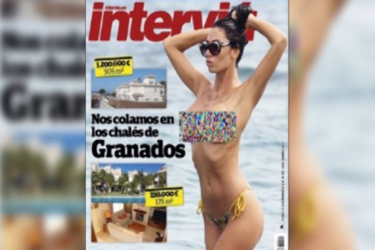 La posible novia de Neymar, desnuda en Interviú