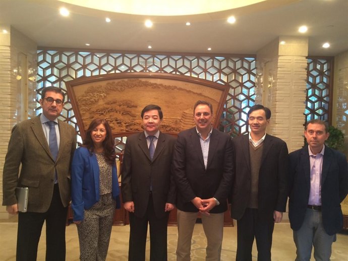 Delegación málaga  Hangzhou Luna, Del Corral, Hernández expo casa natal picasso