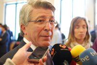 Cerezo: "A Courtois se le echa de menos siempre, aunque tenemos un buen recambio"