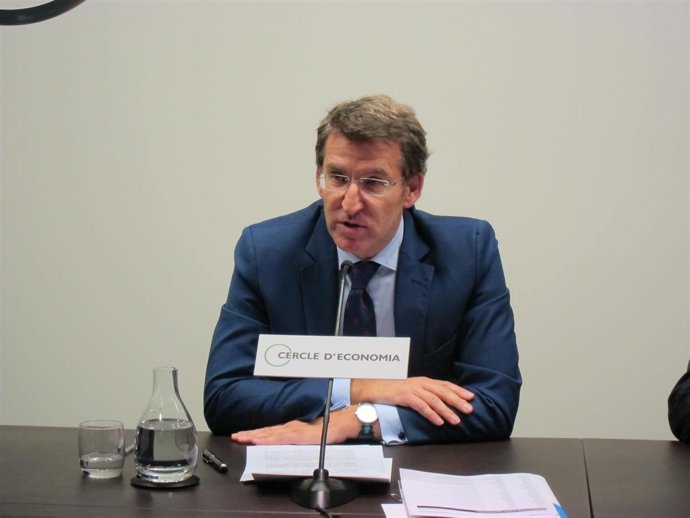 El presidente de la Xunta de Galicia, Alberto Núñez Feijóo (PP)