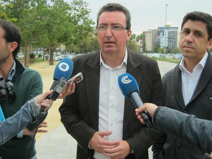 El presidente provincial del PP de Huelva, Manuel Andrés González. 