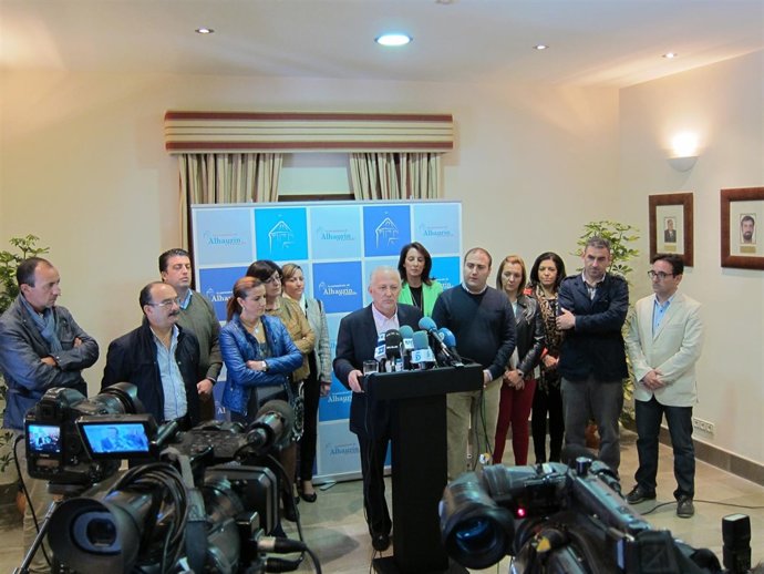 Regreso de Martín Serón, junto al equipo de gobierno Alhaurín el Grande