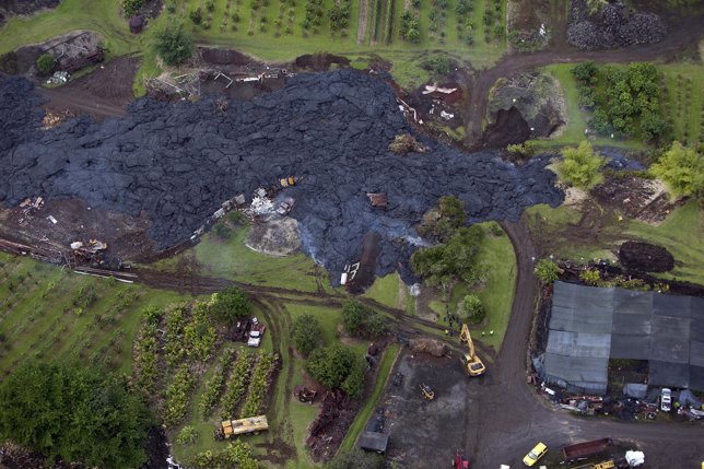 El volcán Kilauea amenaza zona residencial en Hawai