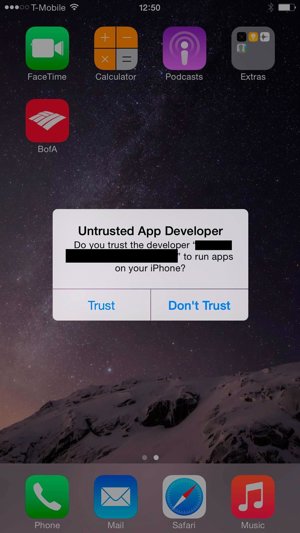 Nueva brecha de seguridad en iOS Masque Attack