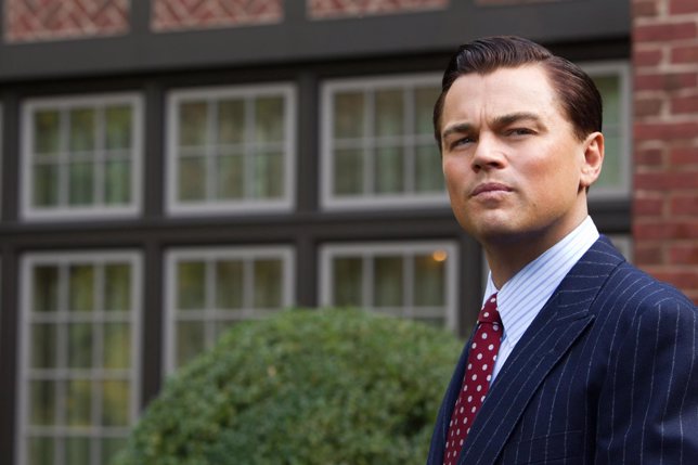 Leonardo DiCaprio en el Lobo de Wall Street