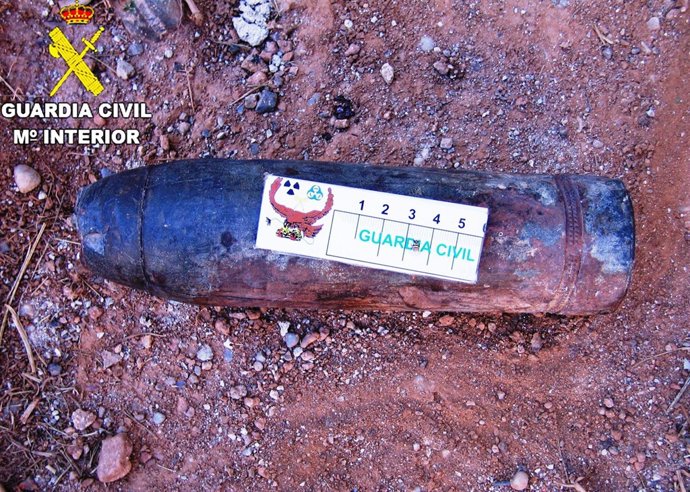 Proyectil desactivado