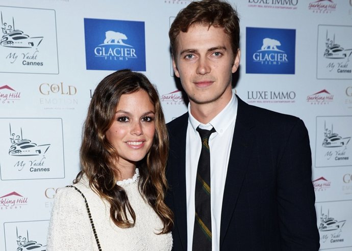 Actors Rachel Bilson and Hayden Christensen attend the