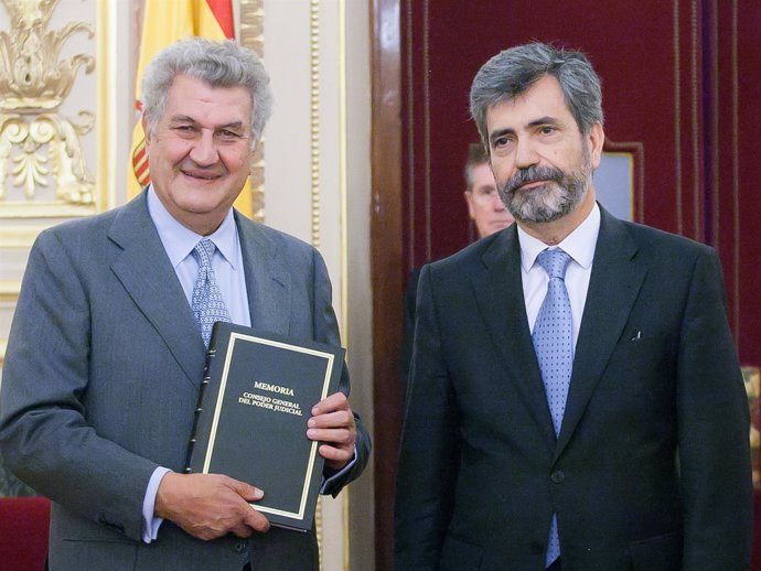 Jesús Posada y Carlos Lesmes 