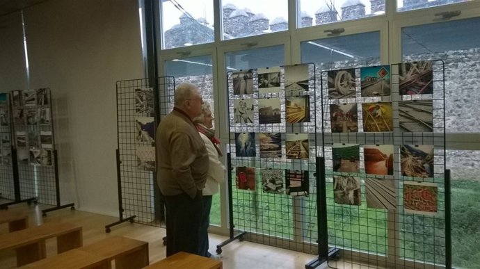 Exposición 'Huelva por su tren' en Cumbres Mayores. 