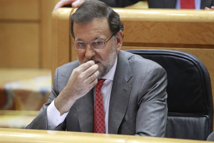 Mariano Rajoy en el Senado