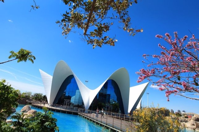 Exterior del Oceanogràfic de Valencia