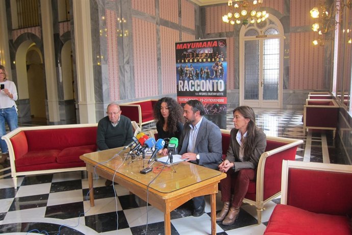 Concejal de cultura junto con Eva Boucherite y Lorenzo Píriz