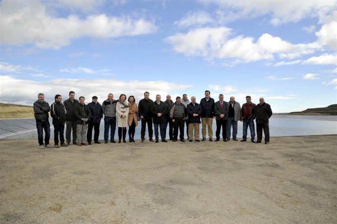 Inauguración regadío en Tirgo