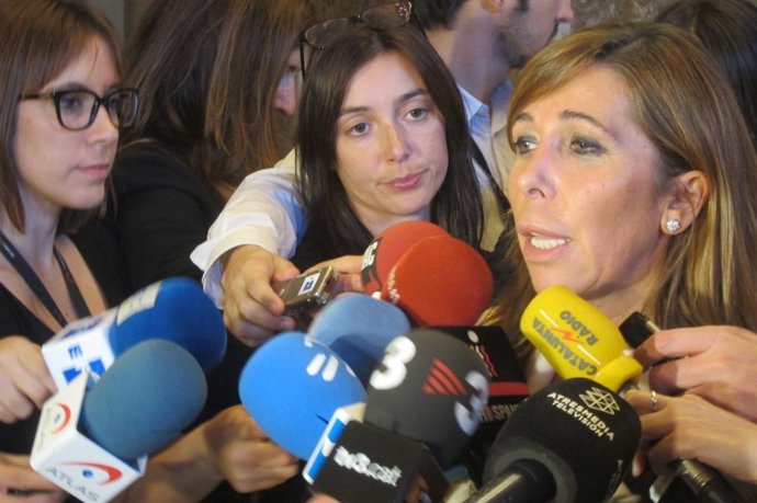 La líder del PP catalán, Alicia Sánchez-Camacho