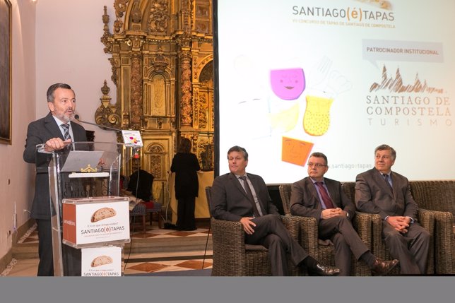 Presentación de la séptima edición del 'Santiago (é)Tapas'