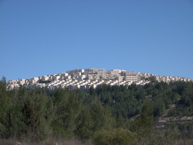 El barrio de Ramot en Jerusalén, emplazamiento de nuevas construcciones.