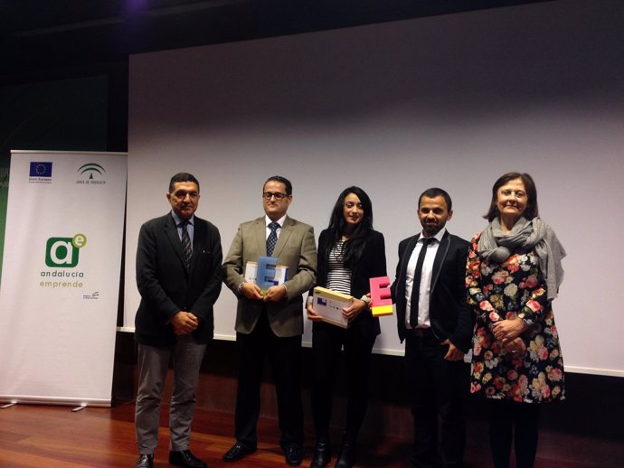 Premiados sevillanos de los II Premios Andalucía Emprende