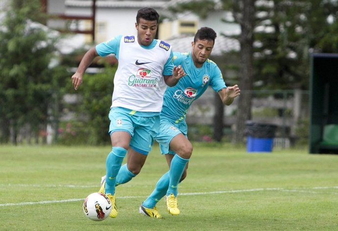 Rafinha, con la selección olímpica brasileña