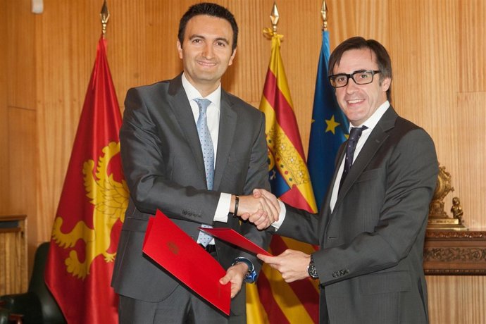 Ger y Cavero han firmado el acuerdo este miércoles