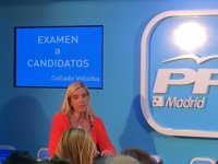 El primer 'interrogatorio' del PP de Madrid a un candidato termina tras una hora y 16 preguntas de la prensa