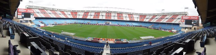 Plano general Estadio Vicente Calderón 