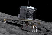 La sonda Philae realizó tres aterrizajes en el cometa