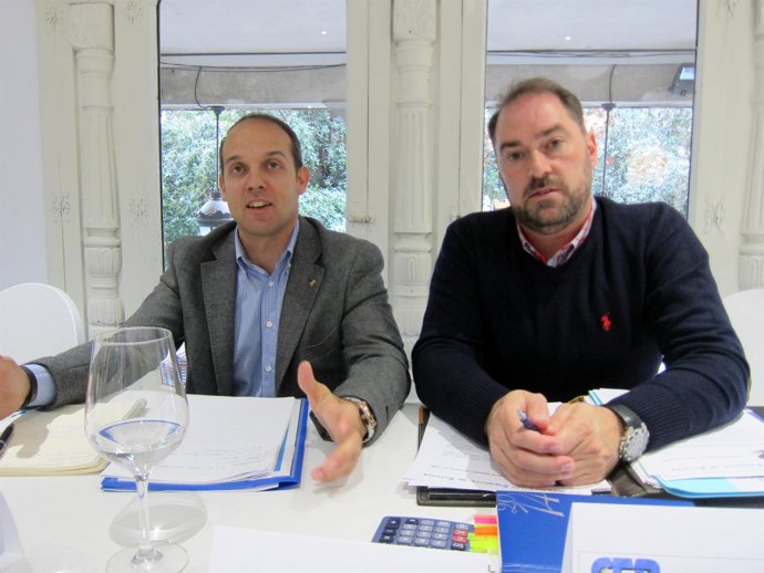 Antonio Labrado (izda) y Félix Ruiz, de CEP.