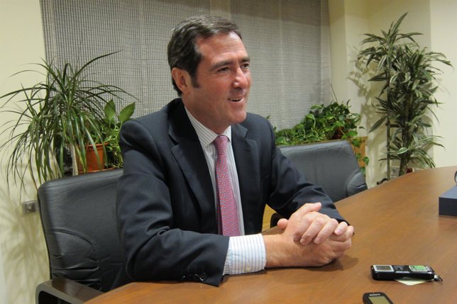 Candidato a presidente de la CEOE, Antonio Garamendi