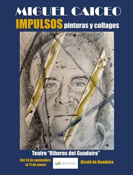 Cartel de la exposición 'Impusos' de Miguel Caiceo