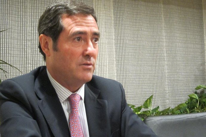 Canditato a presidente de la CEOE, Antonio Garamendi