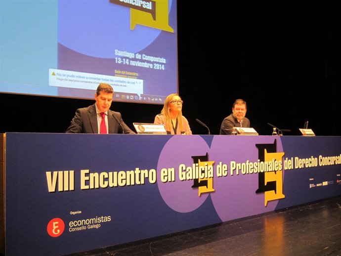 Inauguración del VIII encuentro de profesionales del derecho concursal