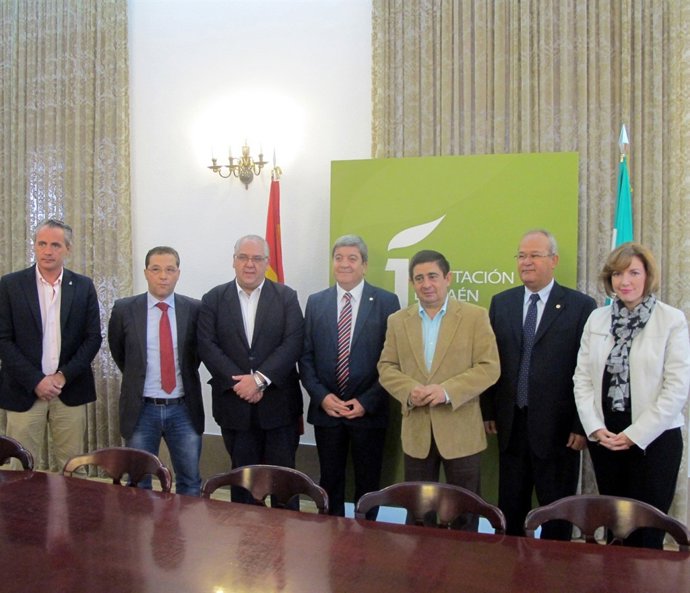 Recepción a empresarios turcos en la Diputación de Jaén