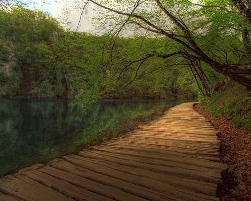 Los lagos de Plitvice en Croacia