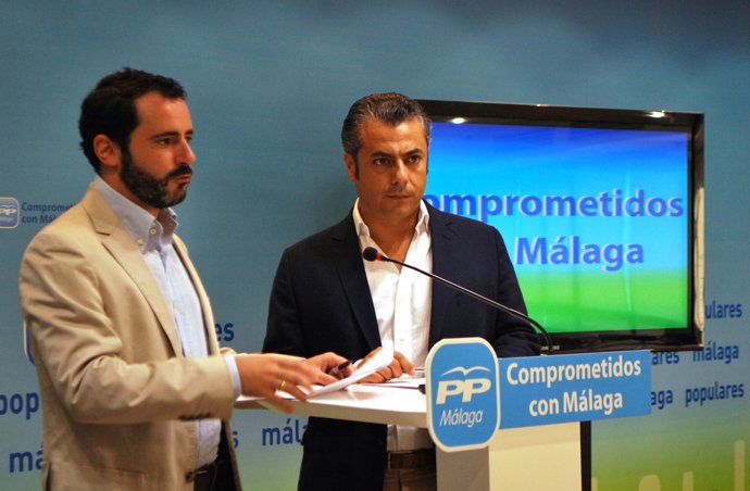 José Ramón Carmona y José Eduardo Díaz PP Málaga