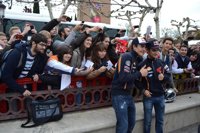 Márquez y Pedrosa inauguran en Alcalá de Henares la 'Repsol Racing Tour'
