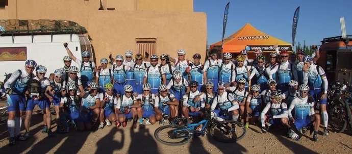 Team MadformGoPro en la Titan Desert de 2014