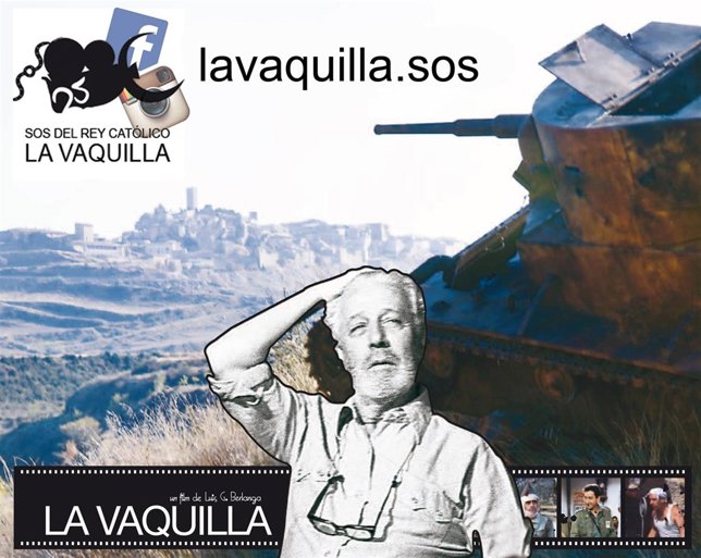 Dos perfiles en las redes sociales recuerdan el rodaje de 'La Vaquilla'